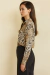 Camisa em Toque de Seda Animal Print na internet