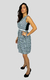 vestido-de-gabardine-com-pregas-pied-de-poule-tamanho-42