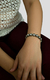 Pulseira Strass Prateada