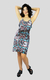 vestido-chemise-de-crepe-floral