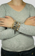 Pulseira Strass com Franja