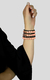 Pulseira Missanga Rosa na internet