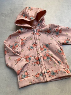 campera flowers frizada