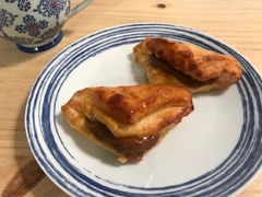 Pañuelitos rellenos con dulce de leche x 2 unidades