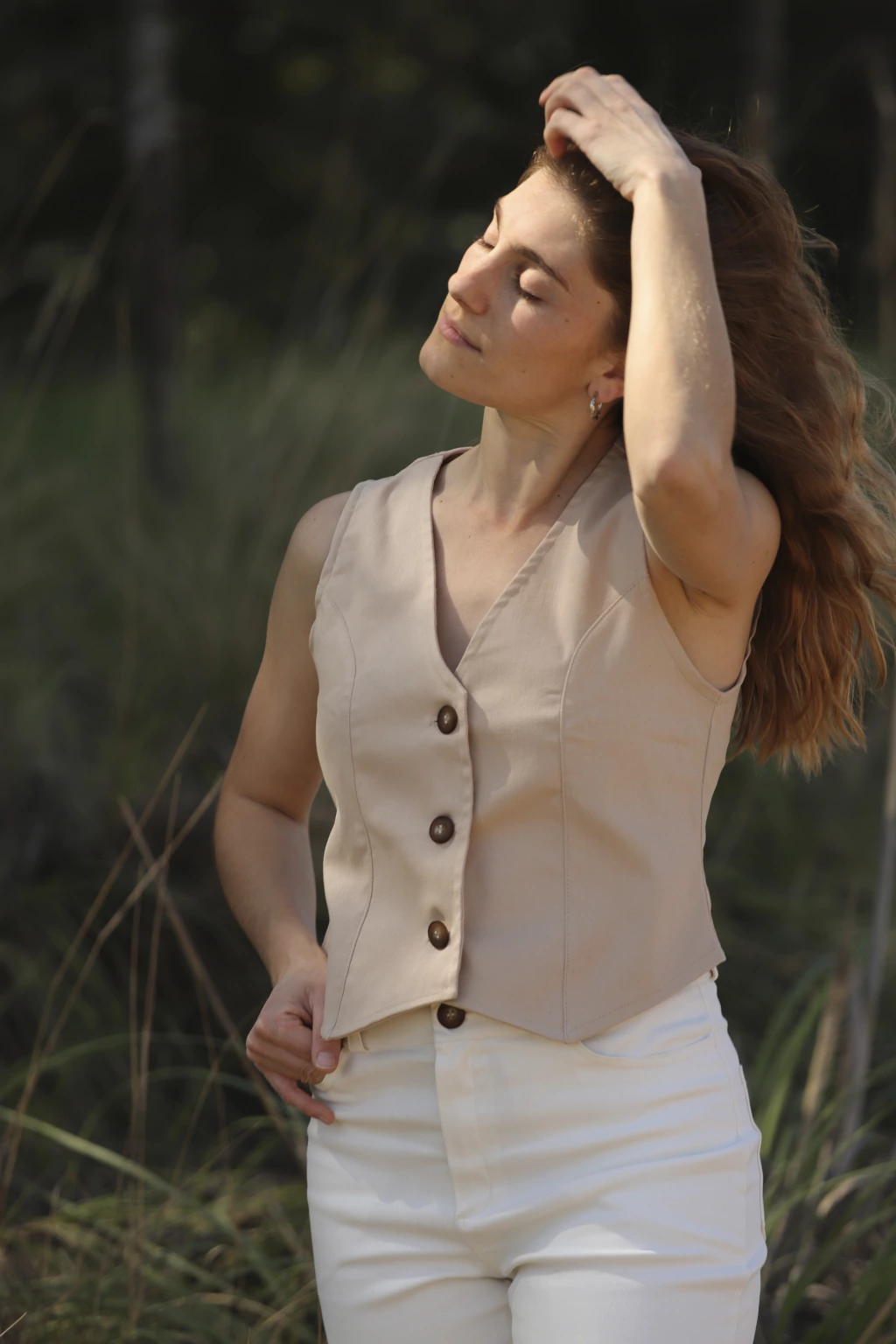 Chaleco sastre BEIGE