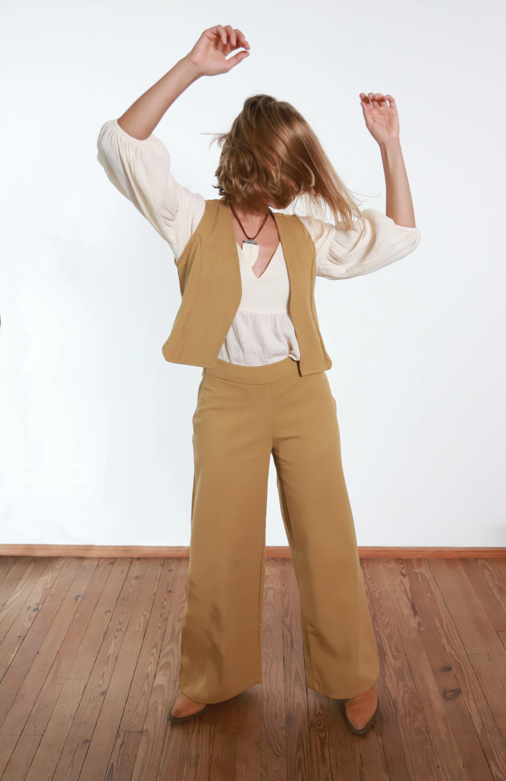 Pantalón MARÍA CAQUI