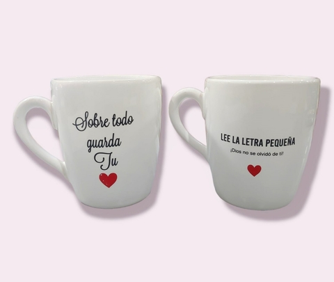 Taza de Cerámica - Blanca