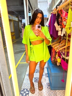 Short Saia Luna Cores Lisas