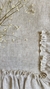 Mantel de lino con volado - tienda online