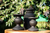Porta velas cerámica negro en internet
