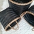 Cesto negro trenzado - decoroomlp