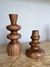 Porta vela de madera - comprar online