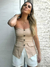 Blusa corset MARTINA cru - comprar online