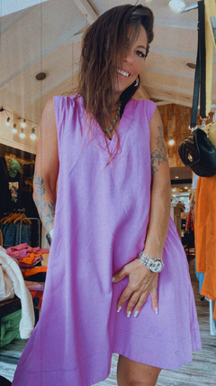 Vestido musculosa - lila