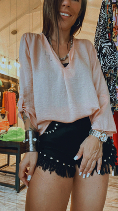 camisola color salmon stradivarius