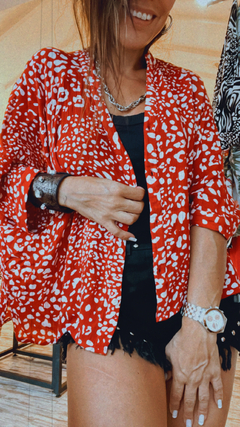 camisa indian style roja