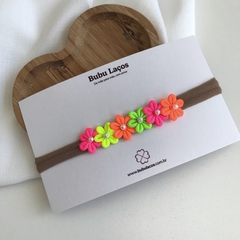 FAIXINHA FLORA | NEON