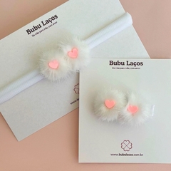 CLIP | FAIXA POMPOM BRANCO - comprar online