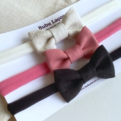 KIT LOUISE LINHO P | NEUTRO - Bubu Laços