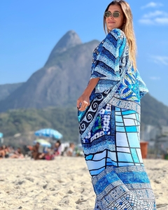 Kaftan Deco Longo - Sand Resort Wear