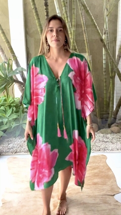 Kaftan Noronha Verde Curto