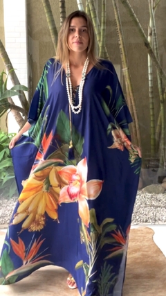 Kaftan Brasil Marinho Longo na internet