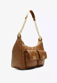 VICENZA Bolsa Shoulder Elis Média Caramelo - comprar online