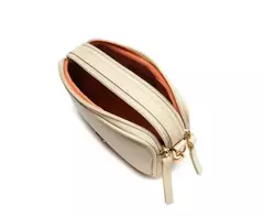 ANACAPRI Bolsa Tiracolo Média New Corrente Branca - Morena Shoes