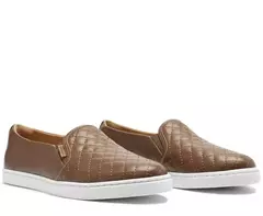 ANACAPRI Tênis Slip On Matelassê Marrom na internet