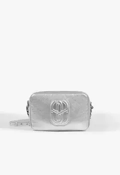 SCHUTZ Bolsa Tiracolo Belle Couro Prata
