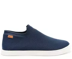 ANACAPRI Tênis Slip On Knit Mono Azul - comprar online
