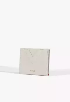SCHUTZ Porta Cartões Ellie Couro Branco - comprar online