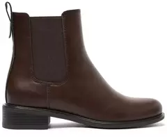 ANACAPRI Bota Cano Curto Chelsea Marrom
