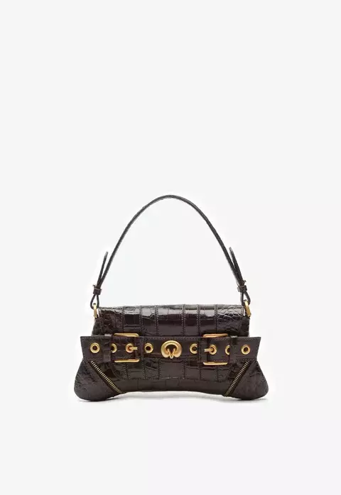 VICENZA Bolsa Shoulder Lien Média Marrom