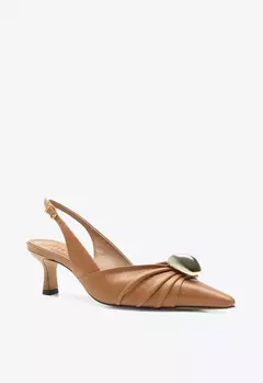 VICENZA Slingback Isa Caramelo - Morena Shoes