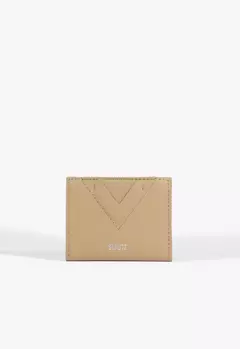 SCHUTZ Porta Cartões Ellie Couro Branca