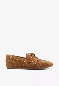 VICENZA Mocassim Harper Caramelo