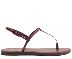 ANACAPRI Sandália Slim Monocolor Roxa