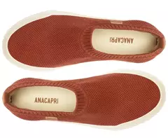 ANACAPRI Tênis Slip On Knit Alê Marrom Nut 38 na internet