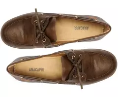 ANACAPRI Mocassim Despojado Marrom - Morena Shoes