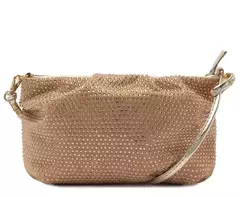 ANACAPRI Bolsa Crossbody Dourada Pequena Hotfix - Morena Shoes