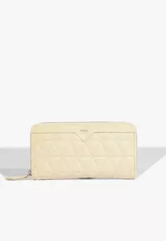 SCHUTZ Carteira Grande 944 Matelassê Nude