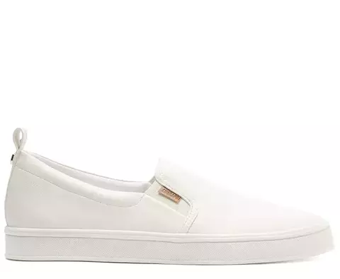 ANACAPRI Tênis Slip On Liso Branco 34