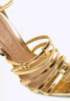 VICENZA Sandália Toscana Dourada - Morena Shoes