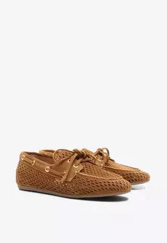 VICENZA Mocassim Harper Caramelo - Morena Shoes