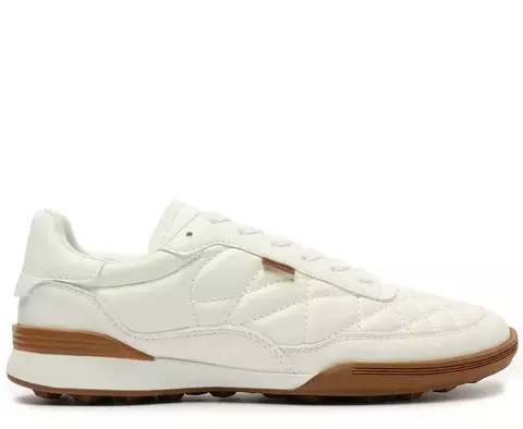 ANACAPRI Tênis Street Style Acolchoado Branco