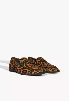 Imagem do SCHUTZ Loafer Fresh Boho Couro Animal Print
