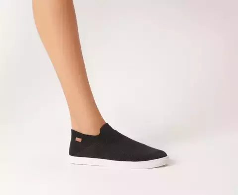 ANACAPRI Tênis Slip On Knit Mono Preto