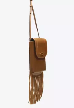VICENZA Porta Celular Carolina Caramelo - comprar online