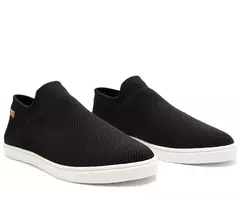 ANACAPRI Tênis Slip On Knit Mono Preto na internet